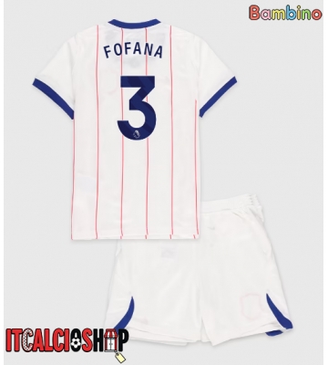 Chelsea Wesley Fofana #3 Terza Maglia Bambino 2026-27 Manica Corta (+ Pantaloni corti)
